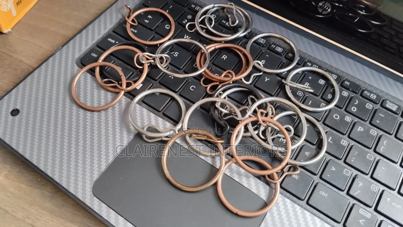 Multiple Colours, Smooth Gliding, Circular Drippery Rings