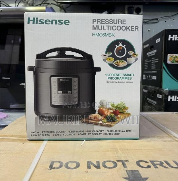 Hisense Multi Purpose 6l Pressure Cooker - main view