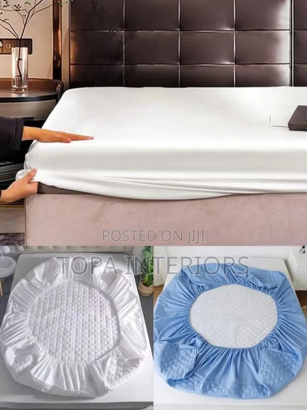 Soft Quilted Waterproof Fitted Mattress Protector Covers - thumbnail 2