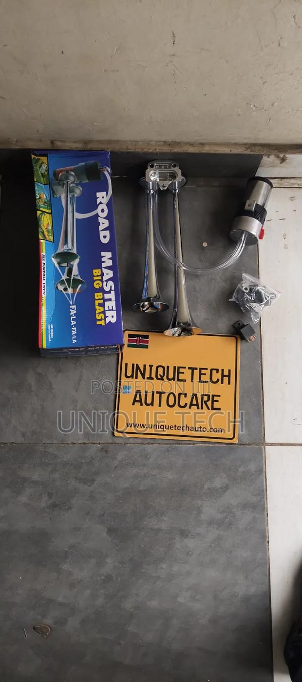 12V Road Master Air Horn 2 Pipe - thumbnail 2