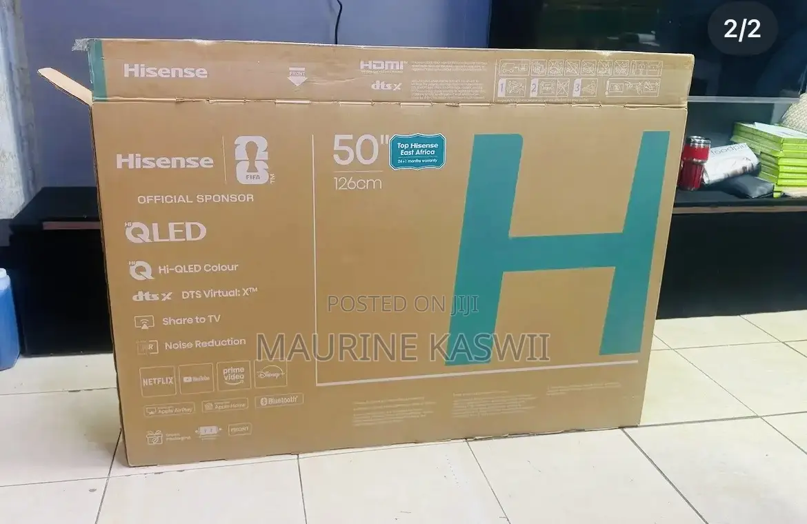 HISENSE SMART Qled 50” Inch