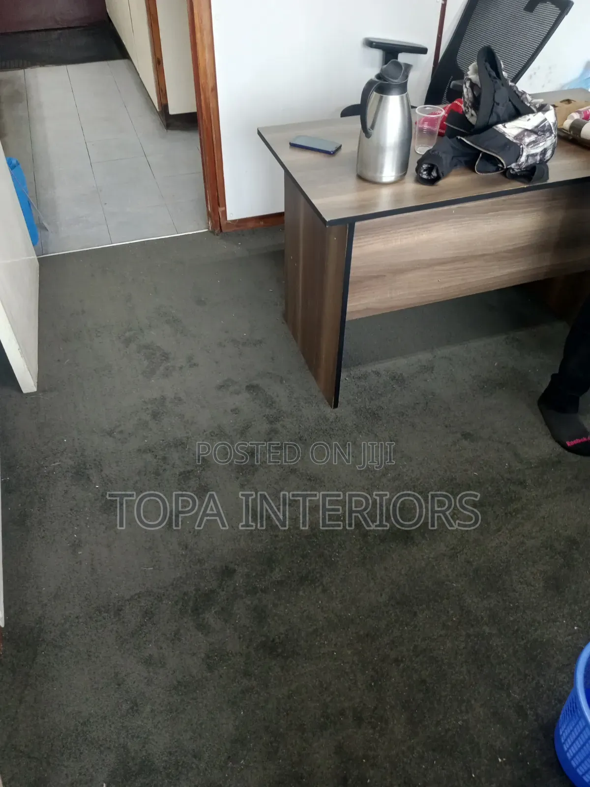 Fluffy Soft 8mm Office Wall to Wall Carpets Professional Installation