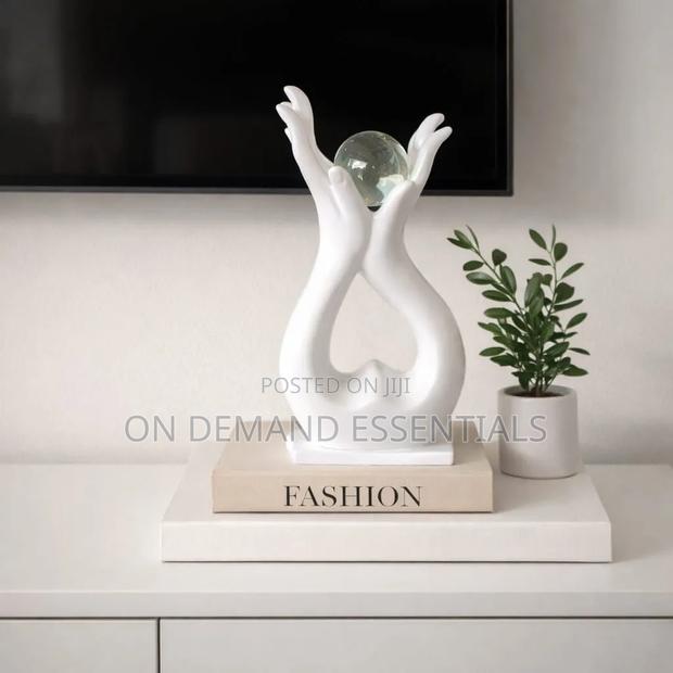 Handmade Abstract Ceramic Sculpture - main view