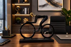 Handmade Biker Resin Figurine