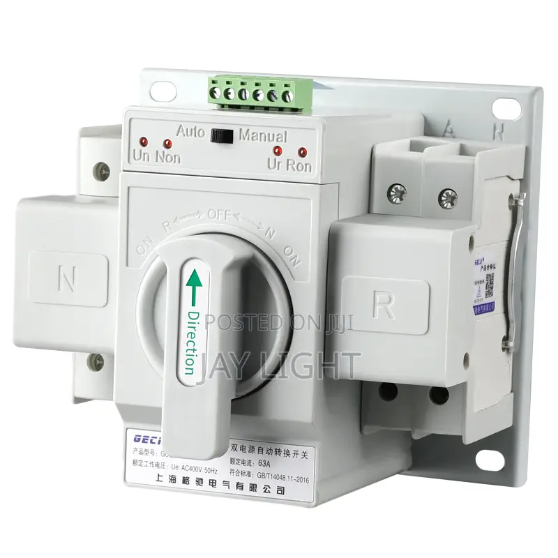 Dual Power 2P 63A Automatic Transfer Switch