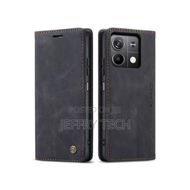 Leather Protection Flip Cover Case for for Xiaomi Redmi Note 13 4G