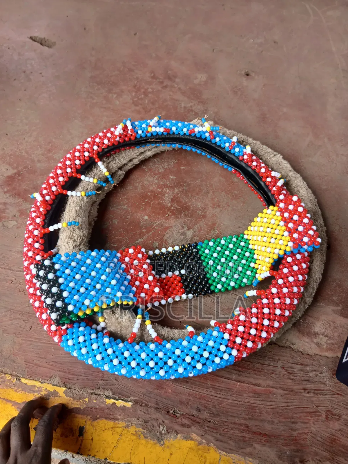 Braided Beads Steering Cover