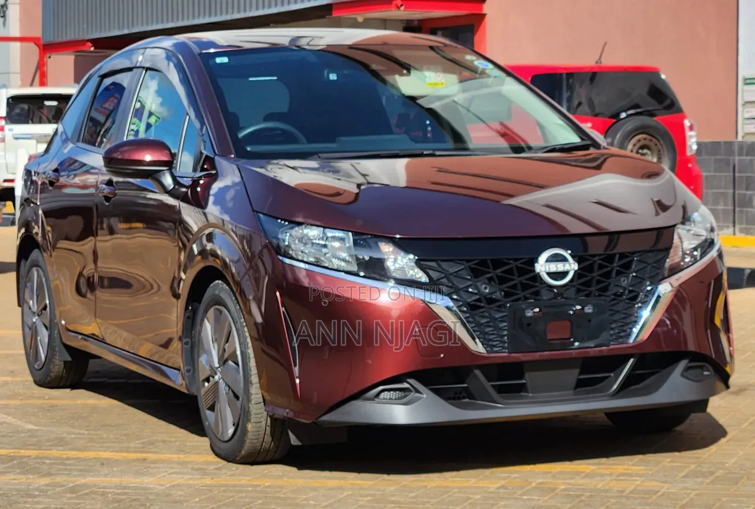 Nissan Note 1.2 Hybrid 2021 Burgundy