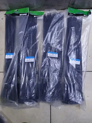 Heavy-Duty Cable Tie Wraps 8×500 Black