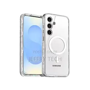 Samsung Galaxy S24+ Plus Crystal Clear Transparent Magnetic Case/Cover