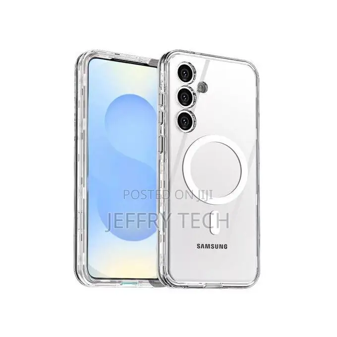 Samsung Galaxy S24+ Plus Crystal Clear Transparent Magnetic Case/Cover
