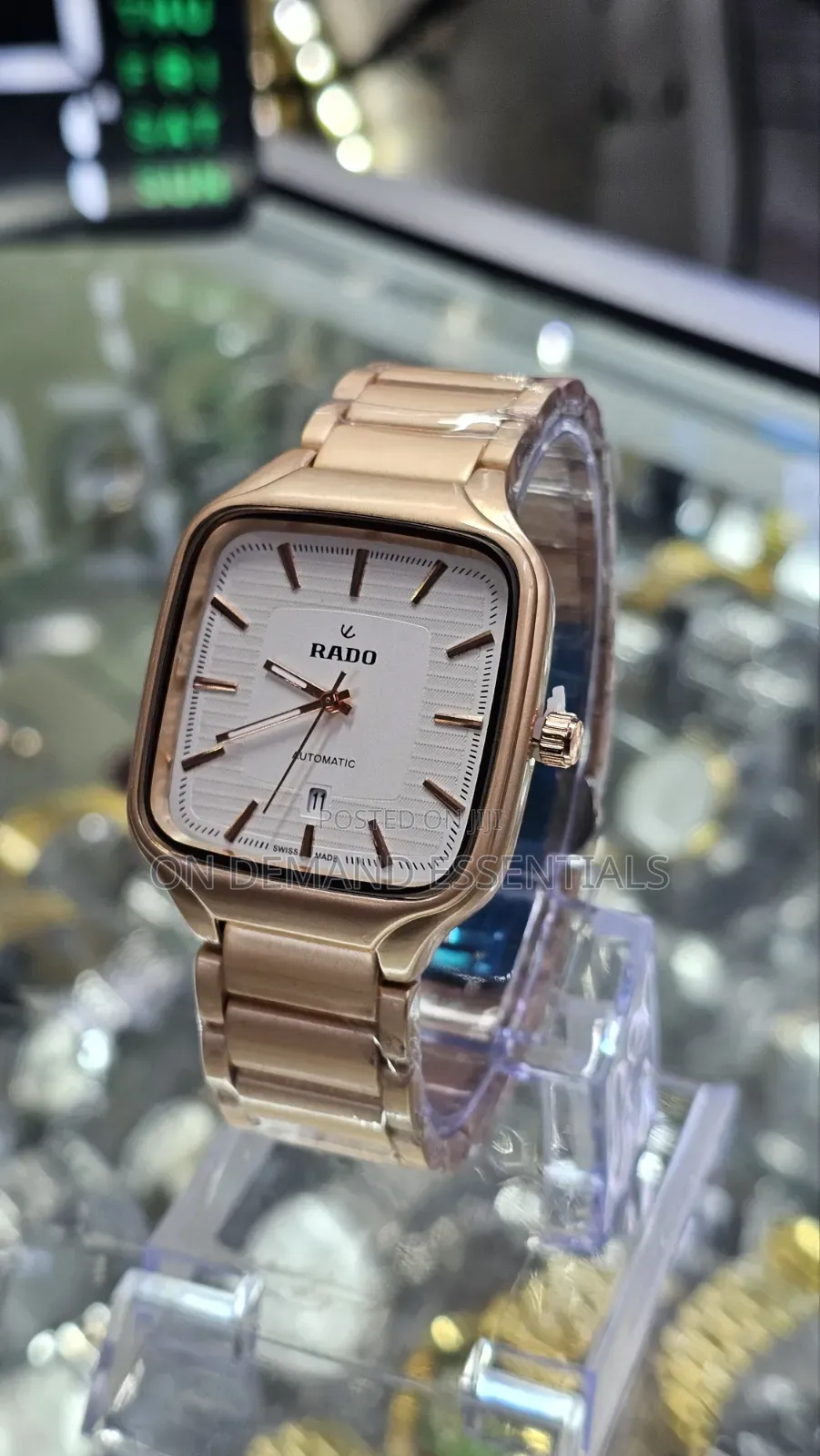 Rado Gents 
 Tungsten Steel Strap