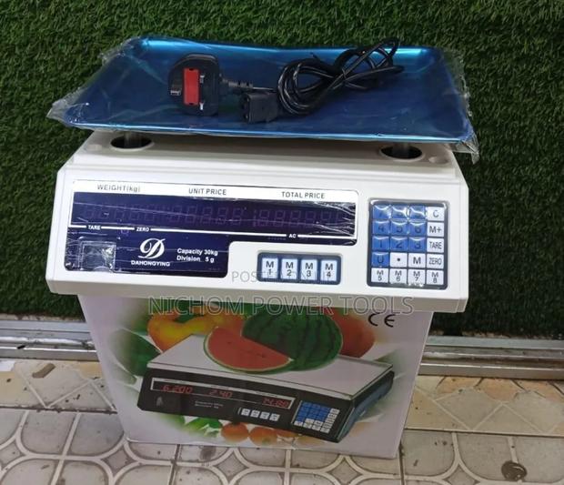 30kg Digital Weighing Scale/Flat ACS Commercial Scale 30kg