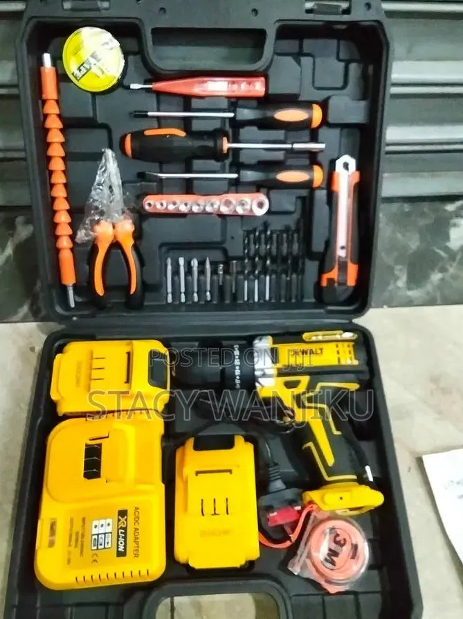 Restocked DeWalt Drill/ Cordless DeWalt Drill Set