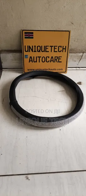 Sparkling Glitter Steering Wheel Cover Crystal Steering Wheel Cover
