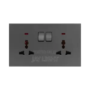 Double Universal Power Electric Wall Socket