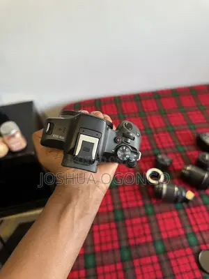 Canon R50 With Rf-50mm F1.8, Speedlite, Transmitter, 2 RFS Lenses