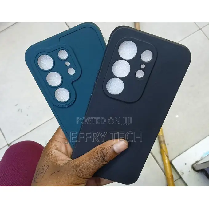 Tecno Camon 50 Matte Silicone Back Cover Case With Camera Protection K