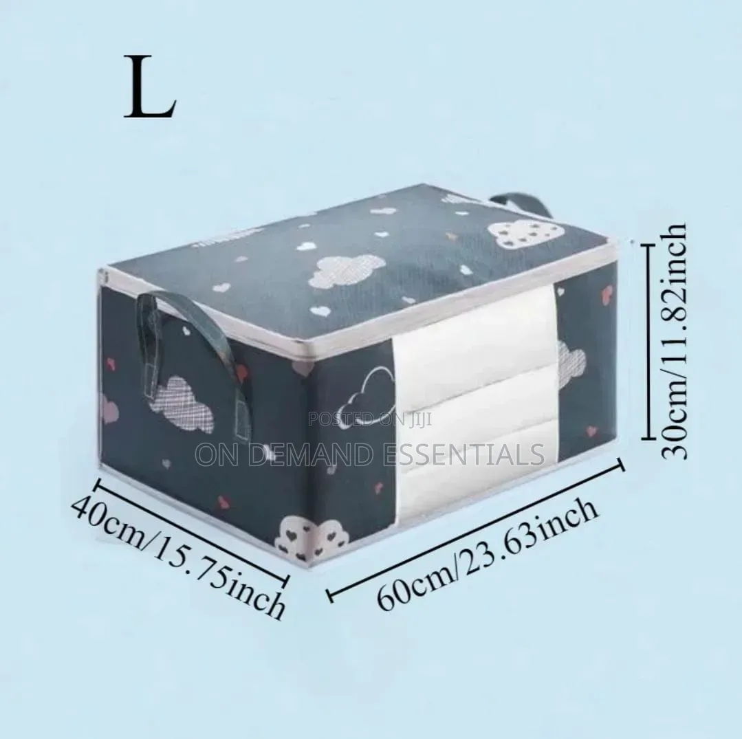Extra Large Capacity Quilt Bags With Zipper Closet