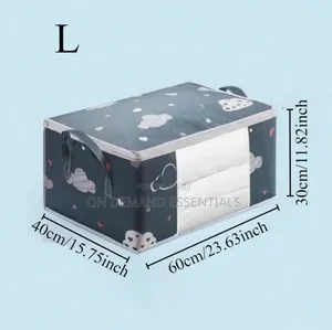 Extra Large Capacity Quilt Bags With Zipper Closet