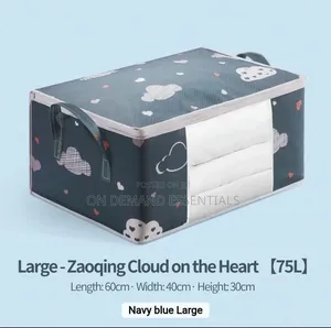 Extra Large Capacity Quilt Bags With Zipper Closet