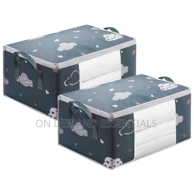 Extra Large Capacity Quilt Bags With Zipper Closet
