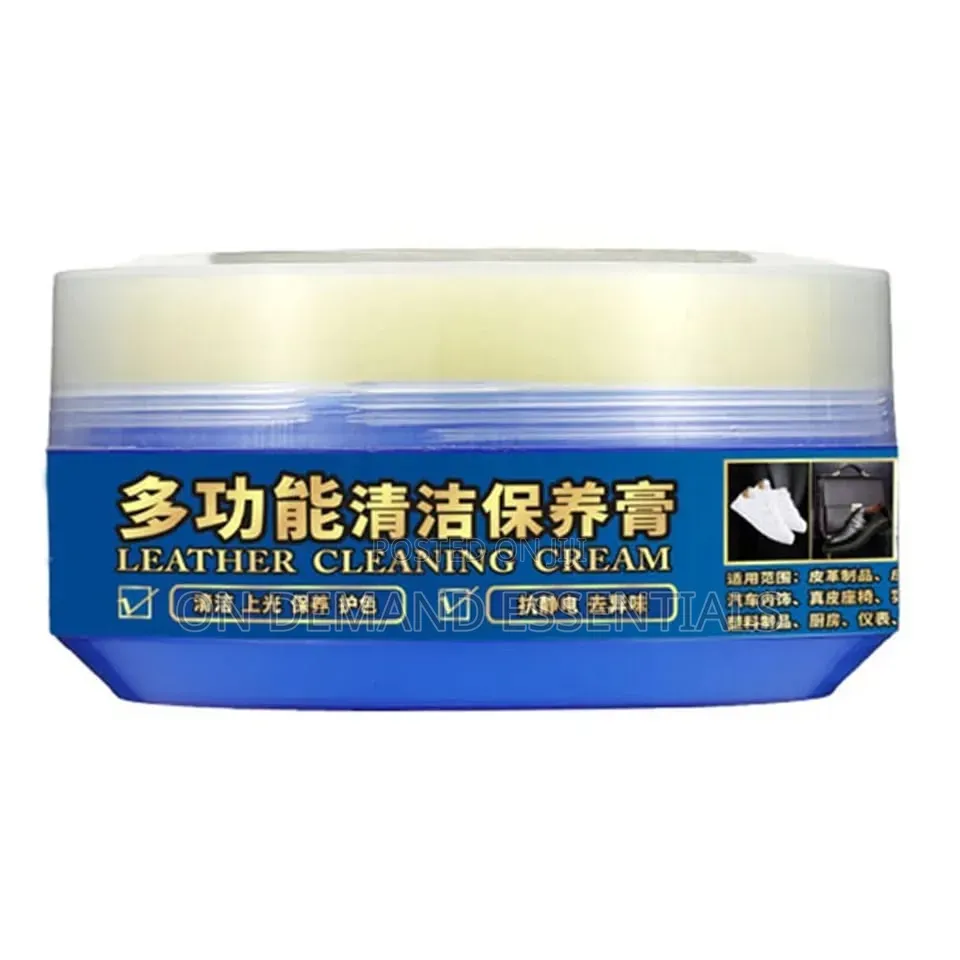 3in1 Multi-Purpose Leather Cleaning and Polishing Cream