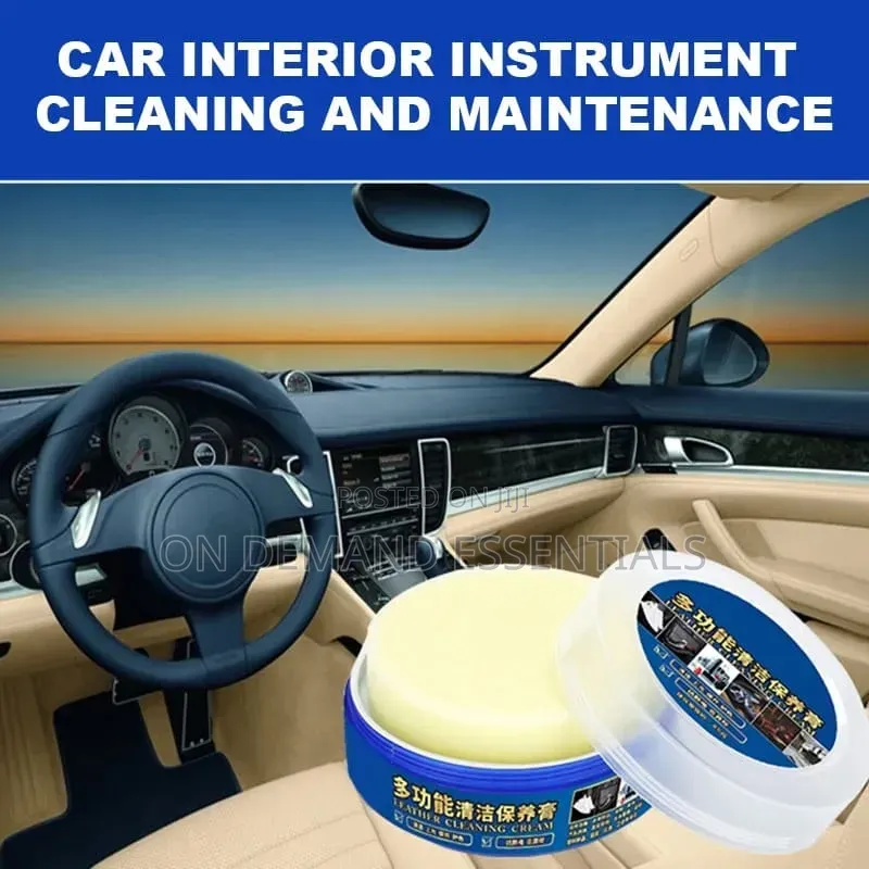 3in1 Multi-Purpose Leather Cleaning and Polishing Cream