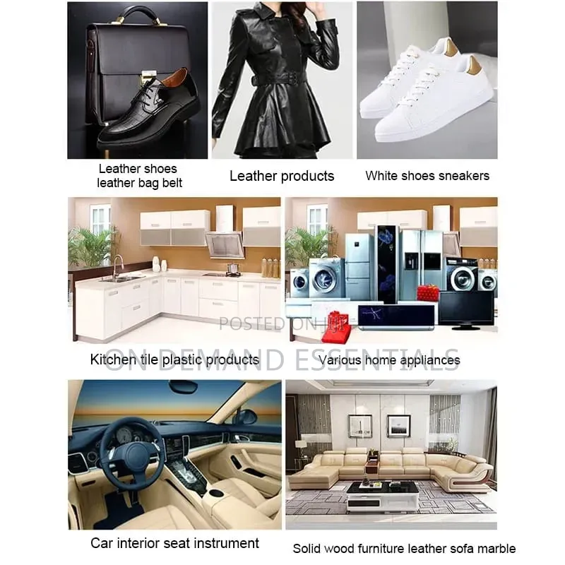 3in1 Multi-Purpose Leather Cleaning and Polishing Cream
