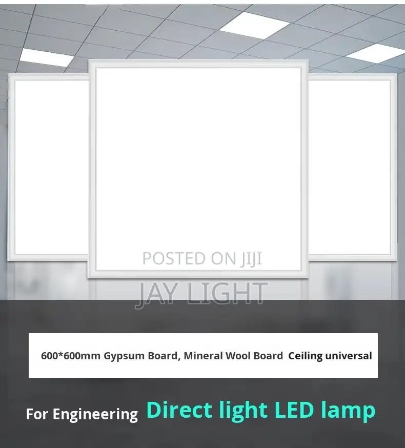 LED Panel Light 600*600mm White Modern for Hospital Office