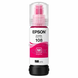 EPSON 108 Magenta for L18050, L8100 and L8050 - 70ml - C13T09C34A