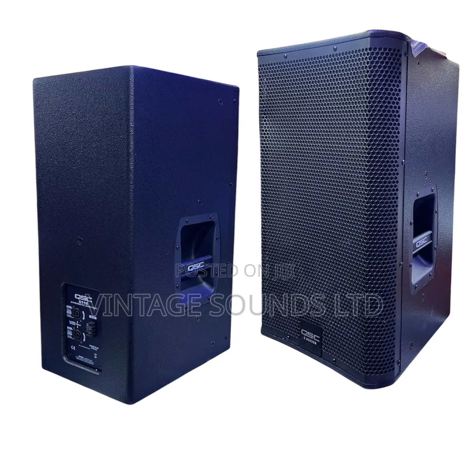 QSC E112 Passive Loudspeaker - 400W RMS / 1600W Peak, 8 Ohms