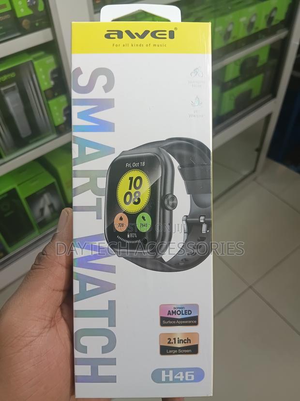Awei H46 Smartwatch 2.1-Inch AMOLED Display and Bluetooth Calling. - thumbnail 2