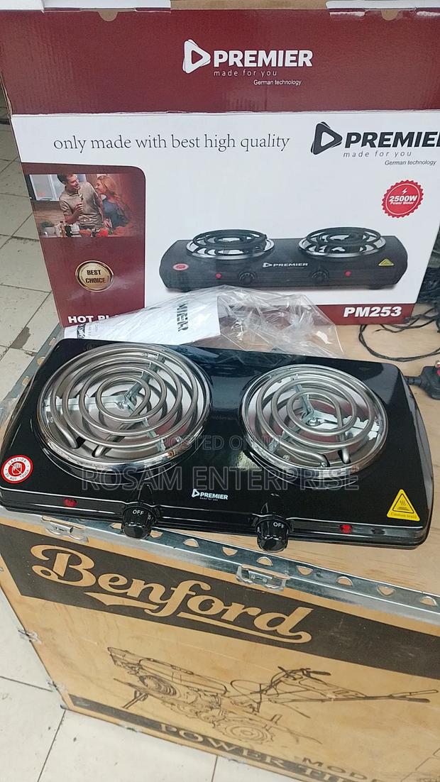 Premier Double Electric Hot Plate. - thumbnail 2