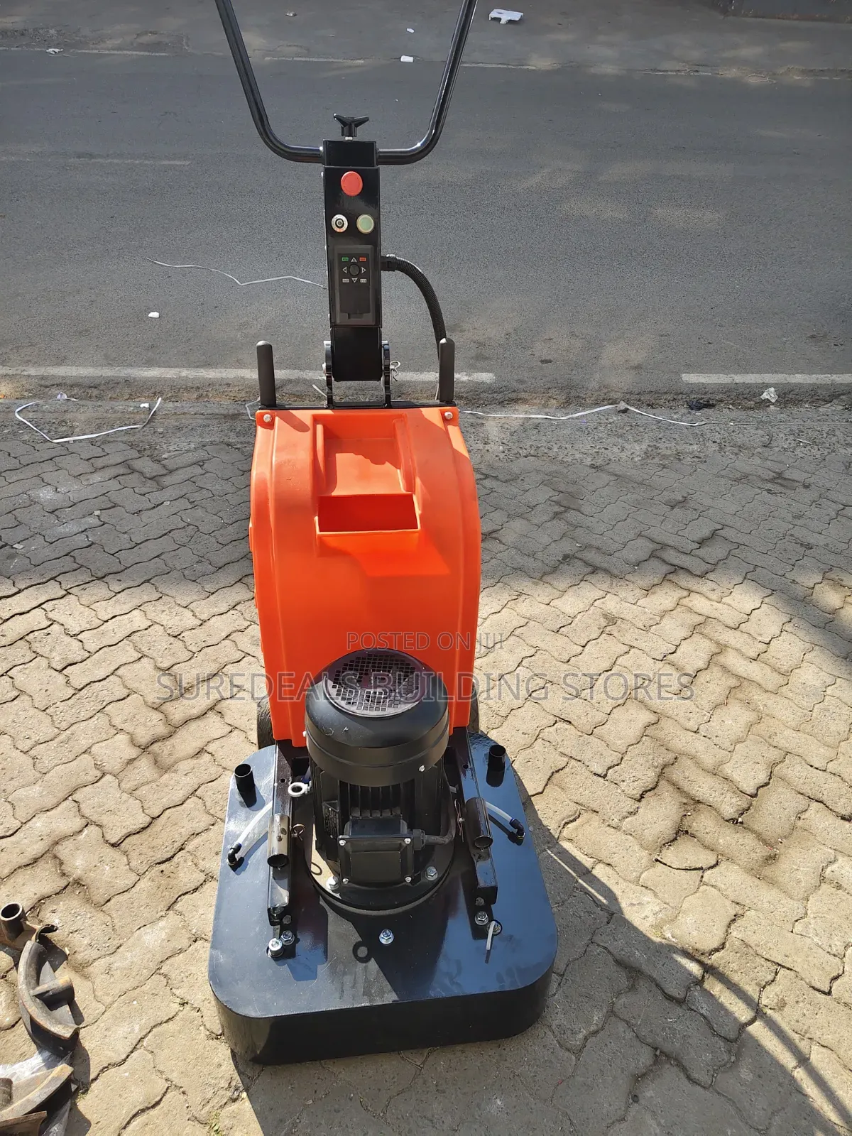 Heavy-Duty Electric Concrete and Terrazzo Floor Grinder