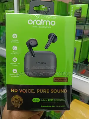 These Are Oraimo SpaceBuds Air+ True Wireless Earphones OTW-323SP.