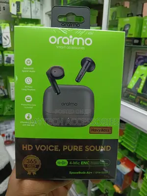 These Are Oraimo SpaceBuds Air+ True Wireless Earphones OTW-323SP.