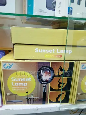 LED Sunset Mood Light for TikTok Photography Bedroom