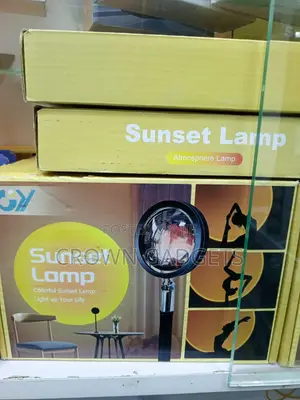 LED Sunset Mood Light for TikTok Photography Bedroom