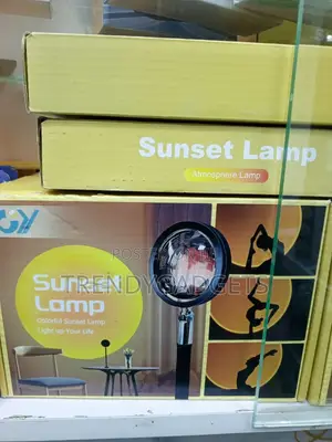 LED Sunset Mood Light for TikTok Photography Bedroom