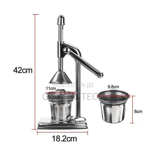 Manual Commercial Citrus Juicer / Hand Press Lemon Squeezer