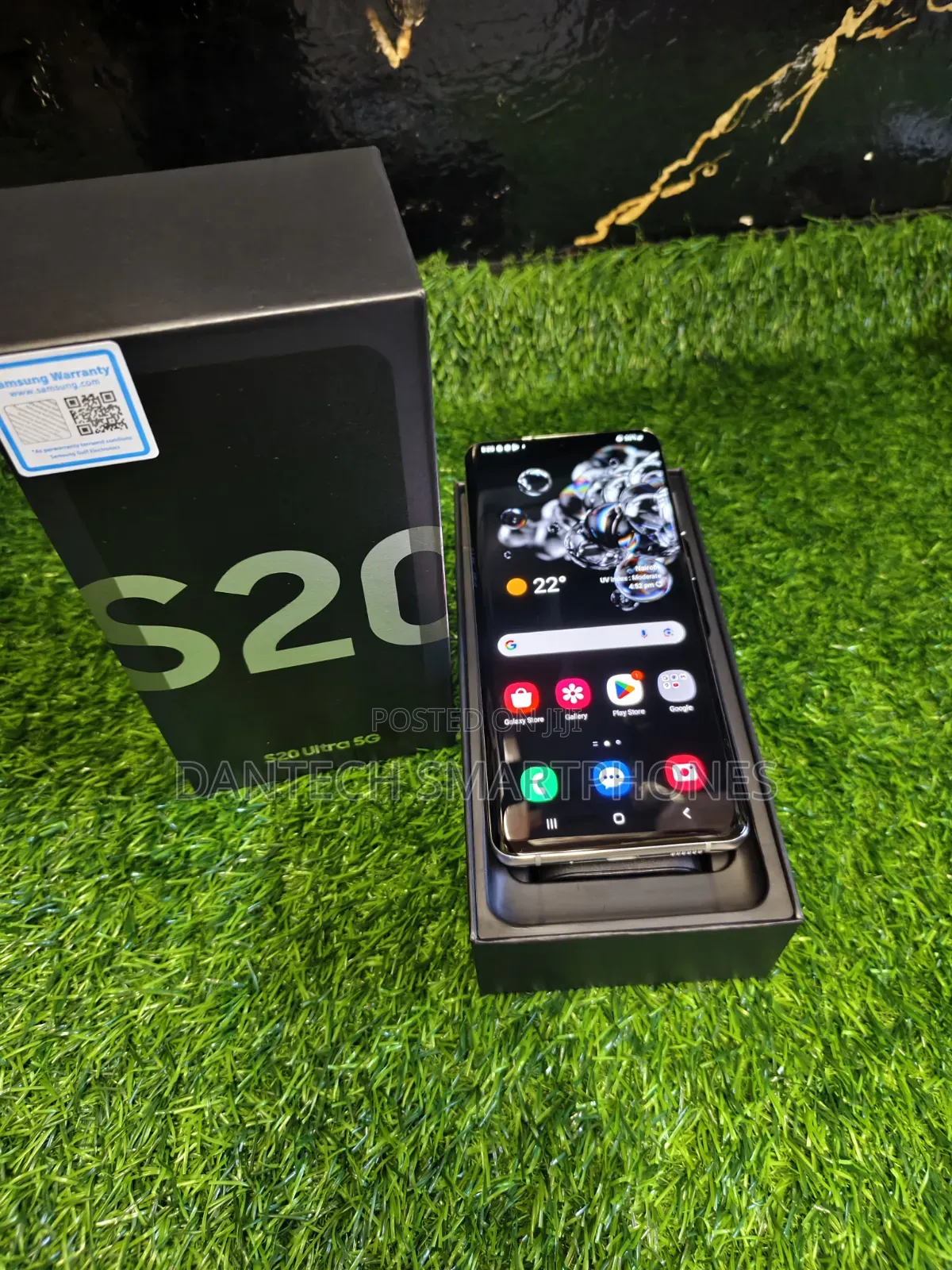 New Samsung Galaxy S20 Ultra 5G 256 GB Gray