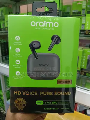 Oraimo SpaceBuds Air+ Semi-in-Ear True Wireless Earbuds.