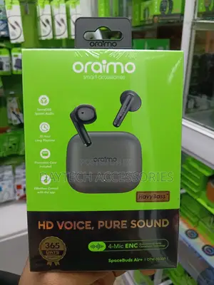 Oraimo SpaceBuds Air+ – HD Voice, Pure Sound!