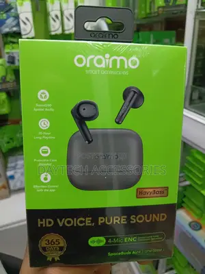 Oraimo SpaceBuds Air+ – HD Voice, Pure Sound!