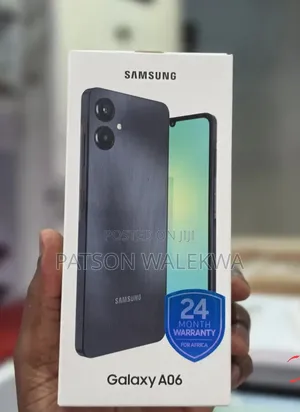 New Samsung Galaxy A06 128 GB Black