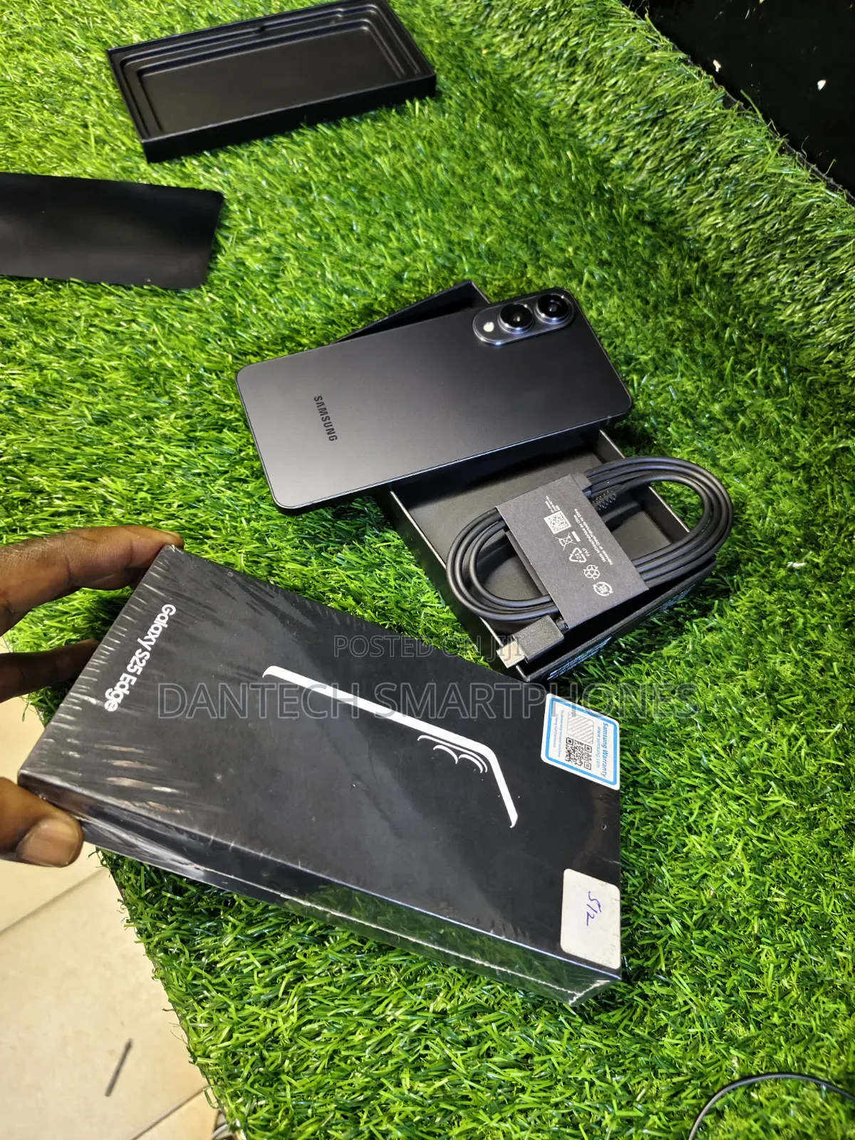 New Samsung Galaxy S25 Edge 256 GB Black