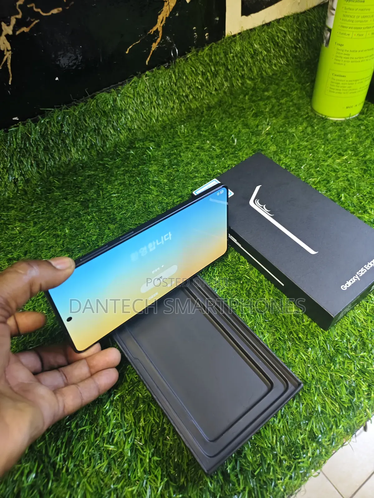 New Samsung Galaxy S25 Edge 256 GB Black