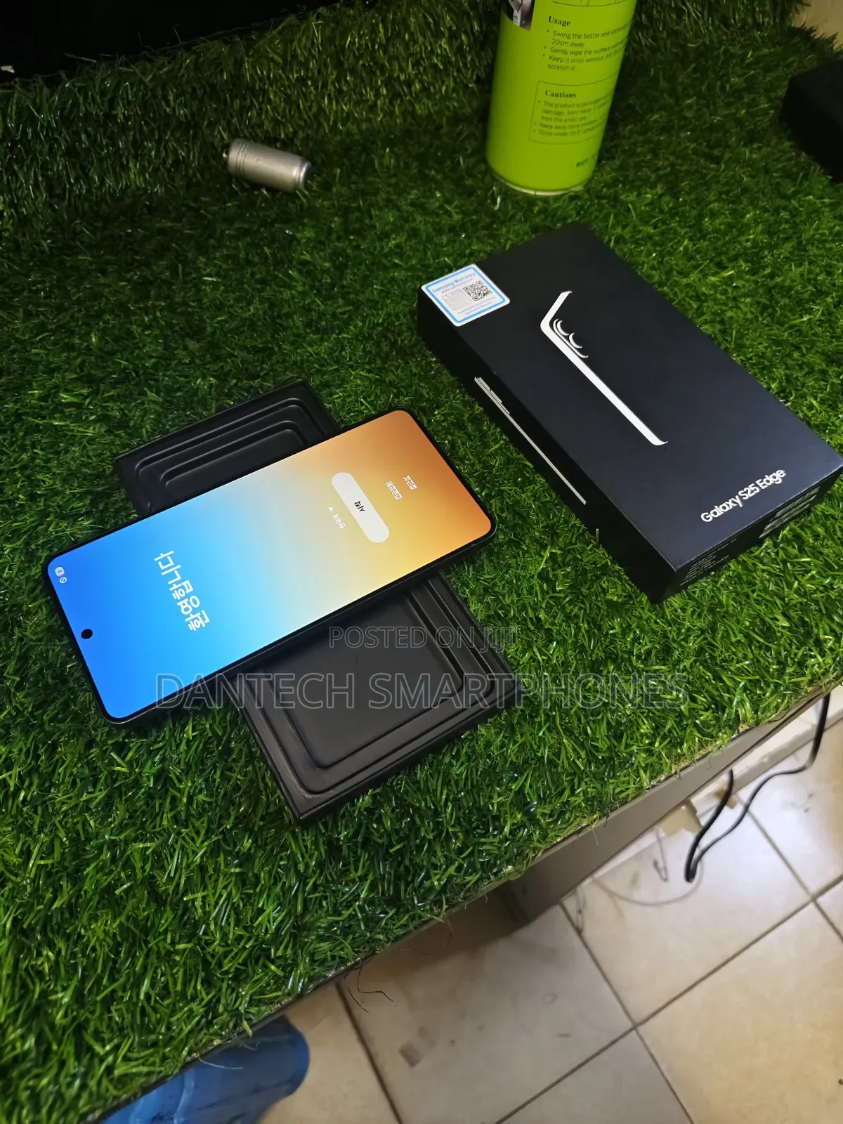 New Samsung Galaxy S25 Edge 256 GB Black