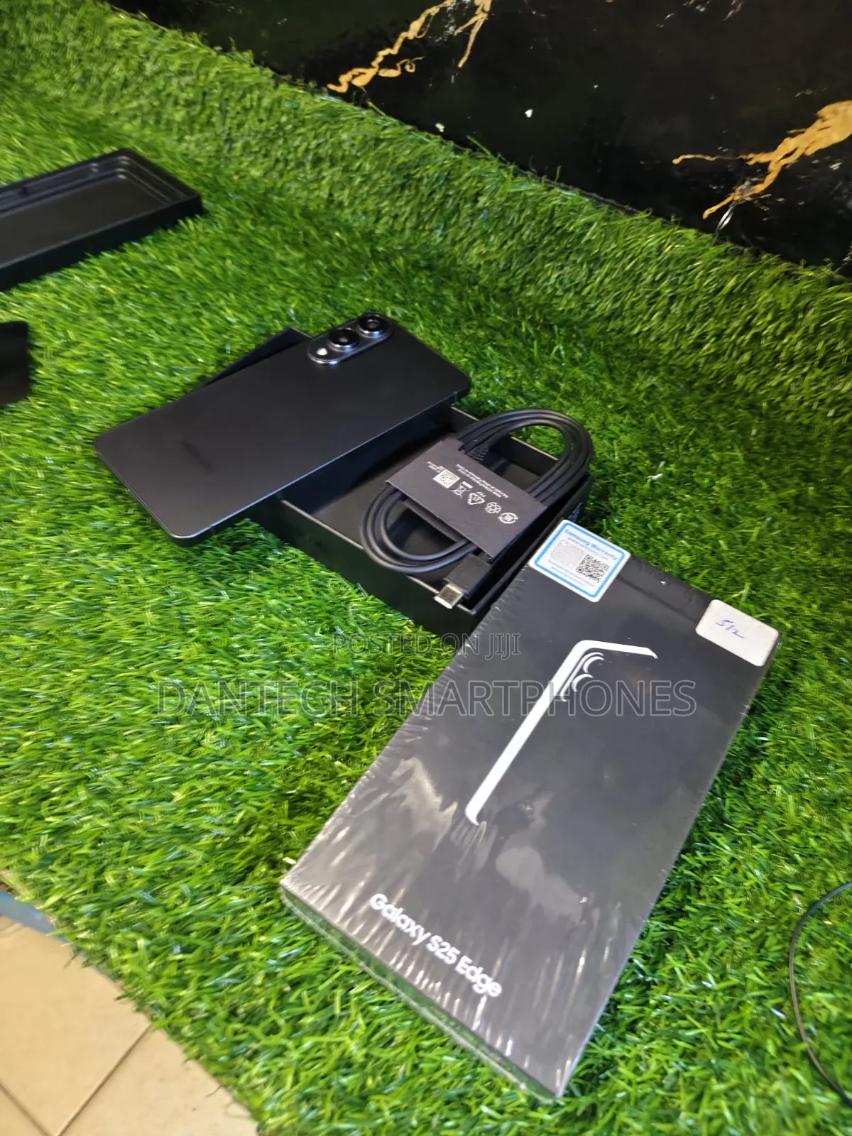 New Samsung Galaxy S25 Edge 256 GB Black